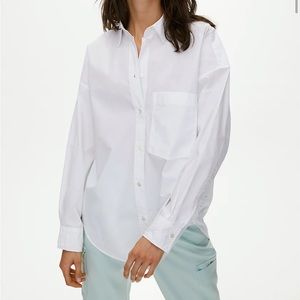 Aritzia Group by Babaton White button down shirt